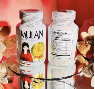 28 Mulan Whitening Capsule (২ টা প্যাকেজ ফোল কোর্স ) - Image 1